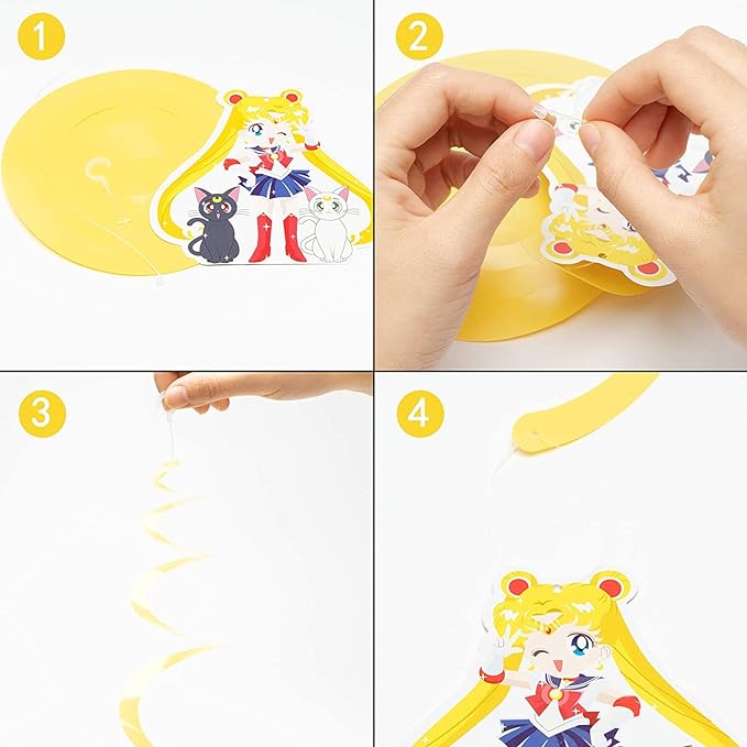 30 Piece Party Hanging Swirls Decorations