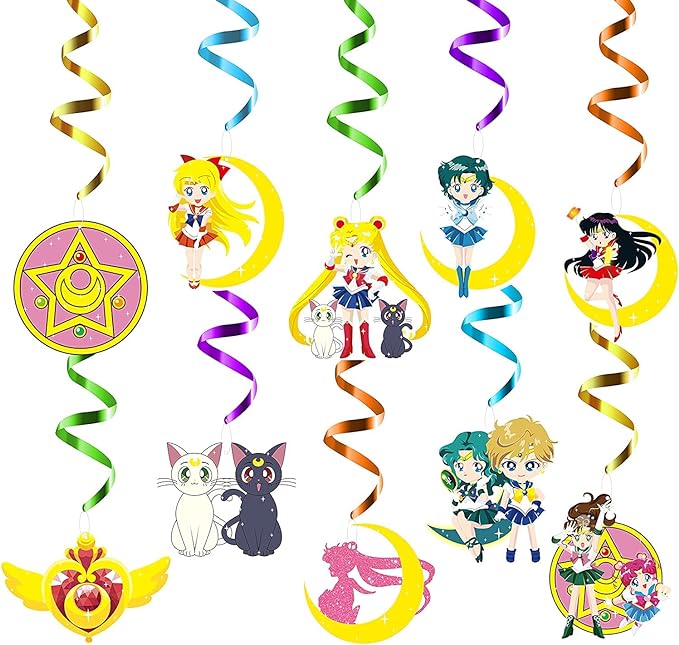 30 Piece Party Hanging Swirls Decorations