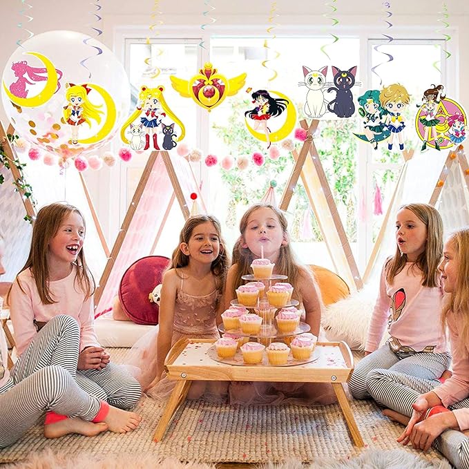 30 Piece Party Hanging Swirls Decorations