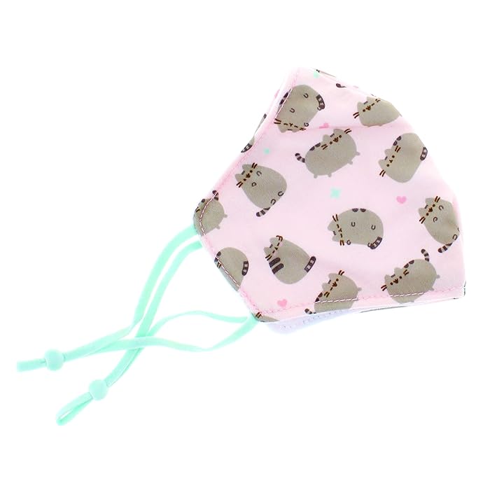 Pusheen Kids Face Mask - Cat Design - Cotton - Age 6-12 Years