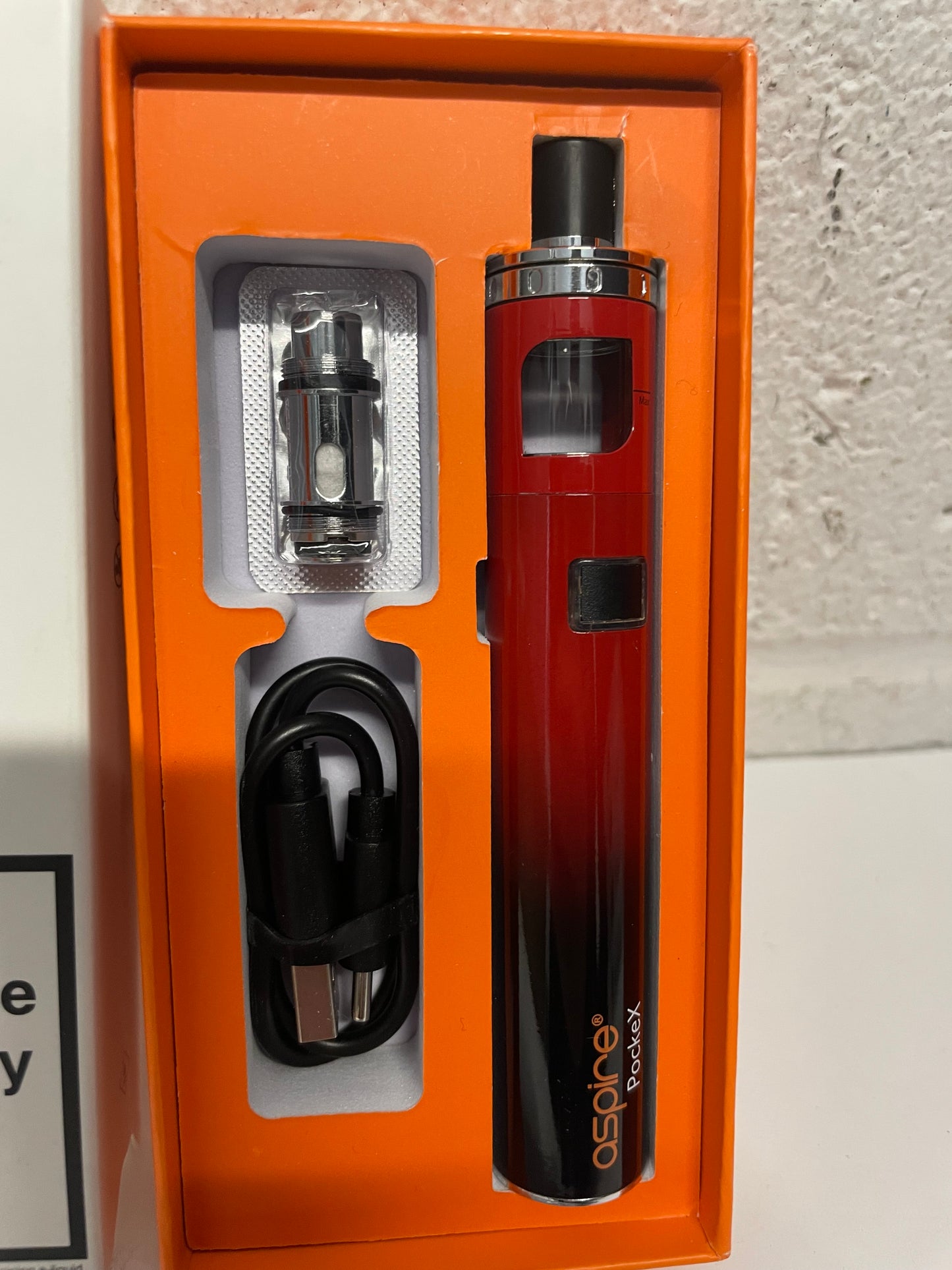 Aspire PockeX Vape Kit Red Gradiant (Refurbished)