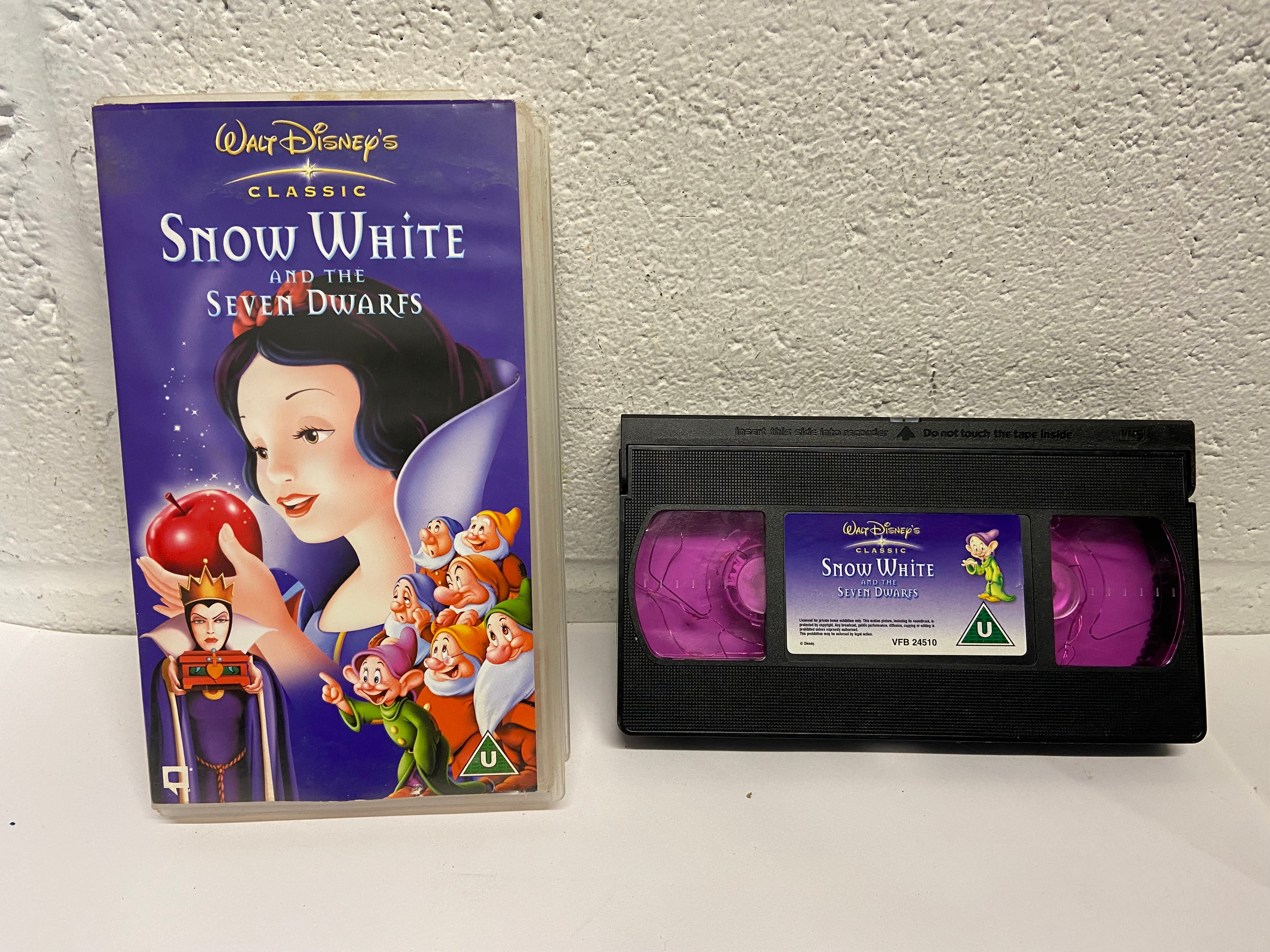 Snow White And the Seven fashion Dwarfs vhs