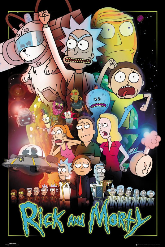 Rick & Morty Wars Maxi Poster 61x91.5cm