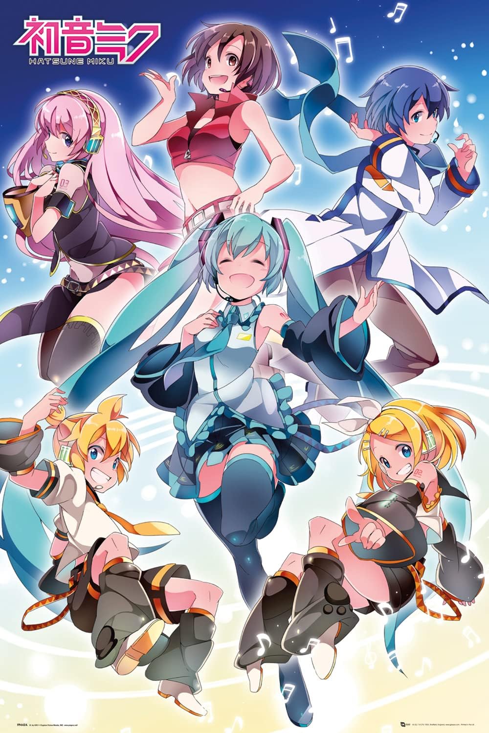 Hatsune Miku Group Maxi Poster 61x91.5cm