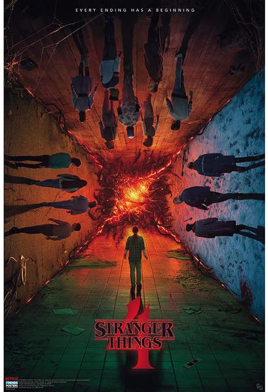 Stranger Things Season 4 Group Teaser Maxi Poster 61x91.5cm