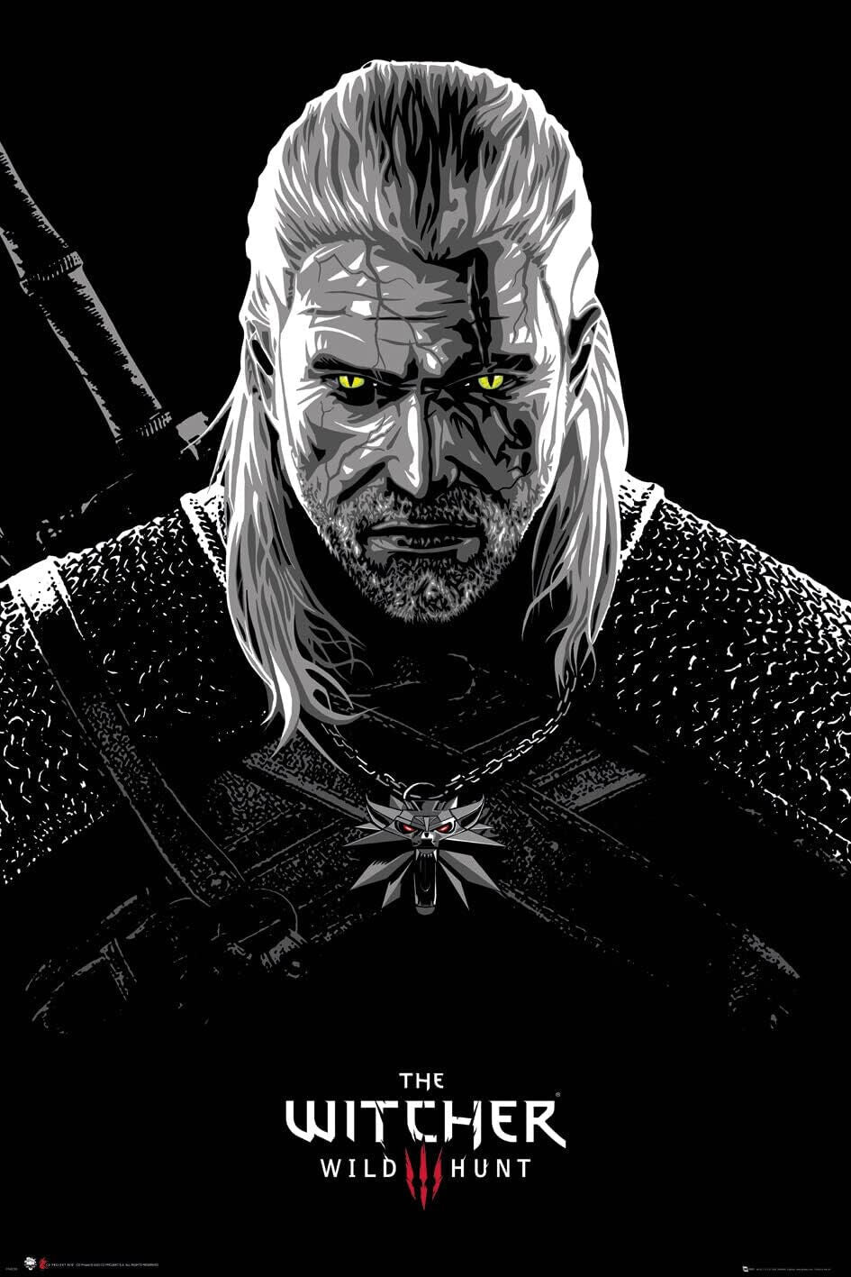 3x The Witcher Maxi Posters 61x91.5cm