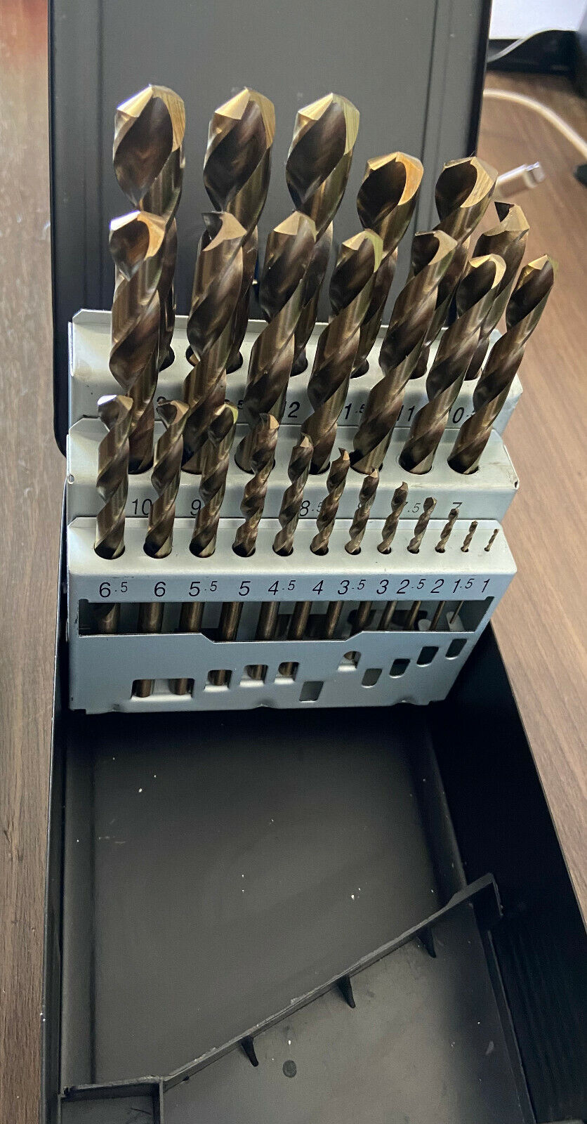 Heller 25 Piece HSS Cobalt Metal Drill Bit Set