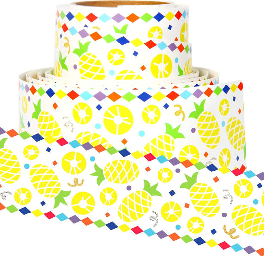 16m Pineapple Theme Bulletin Board Border