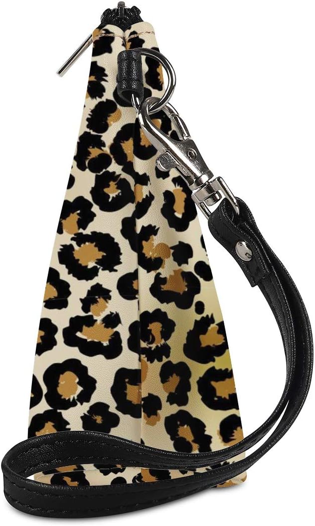 Leopard Print Pattern Ladies Cosmetic Bag