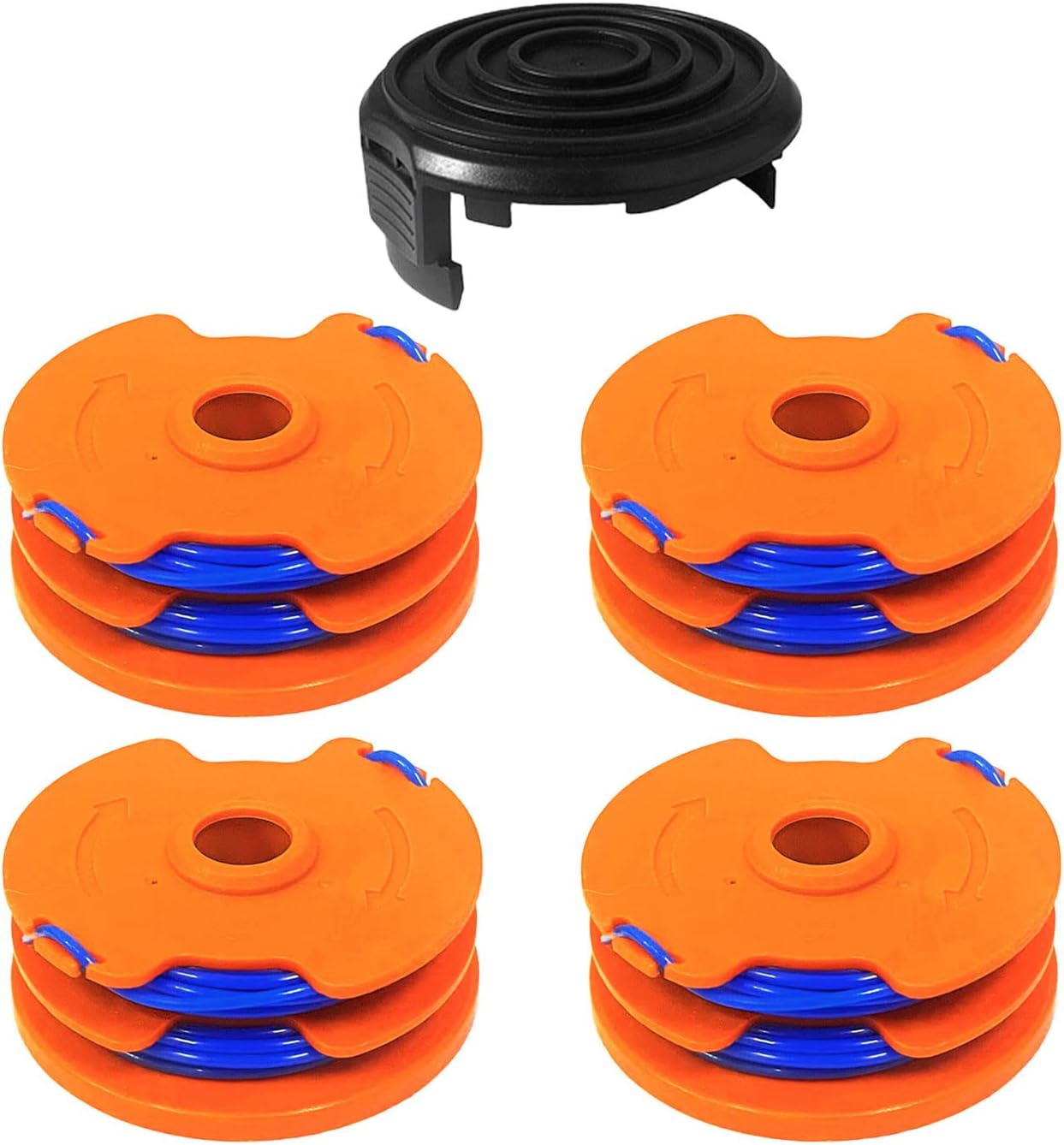 4x WX100 Grass Trimmer Spool Lines