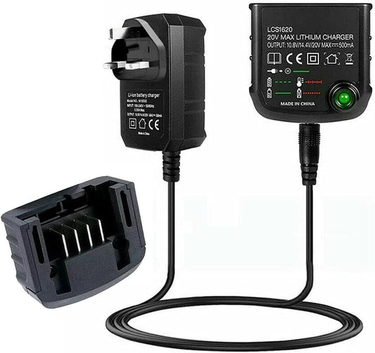 LithiumIon Battery Charger Replacement LCS1620 for Black & Decker 14.4V 18V 20V