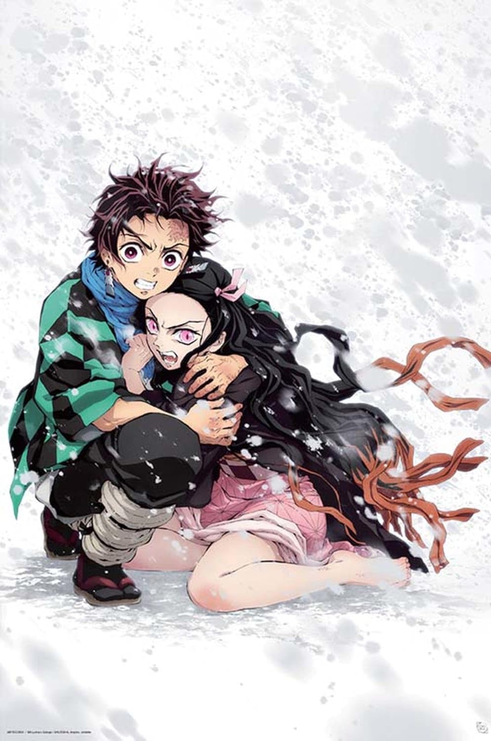 Demon Slayer Tanjiro & Nezuko Snow Maxi Poster 61x91.5cm