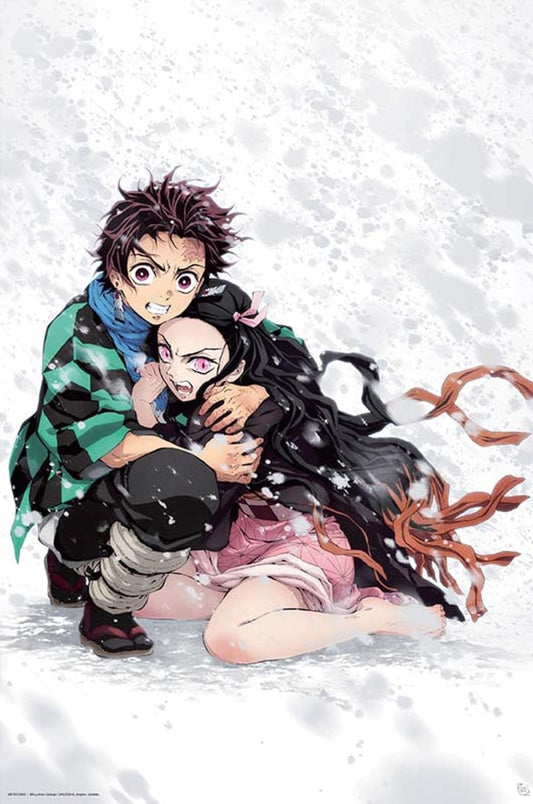 Demon Slayer Tanjiro & Nezuko Snow Maxi Poster 61x91.5cm