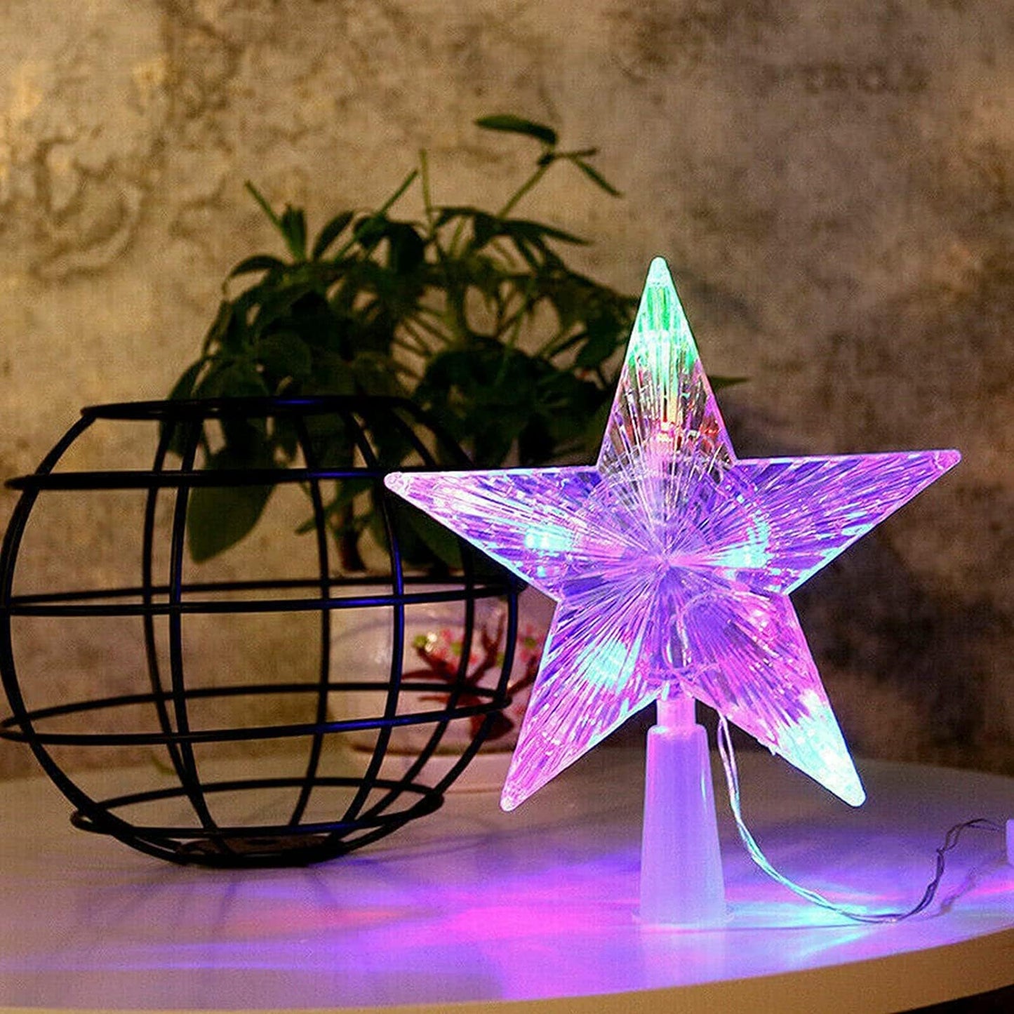 15cm Christmas Tree Topper Star 10 LED