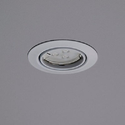 10x White Adjustable LED Warm White Downlight 3.8W IP20 90mm