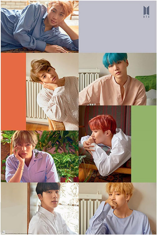 BTS Group Collage - 61x91.5cm