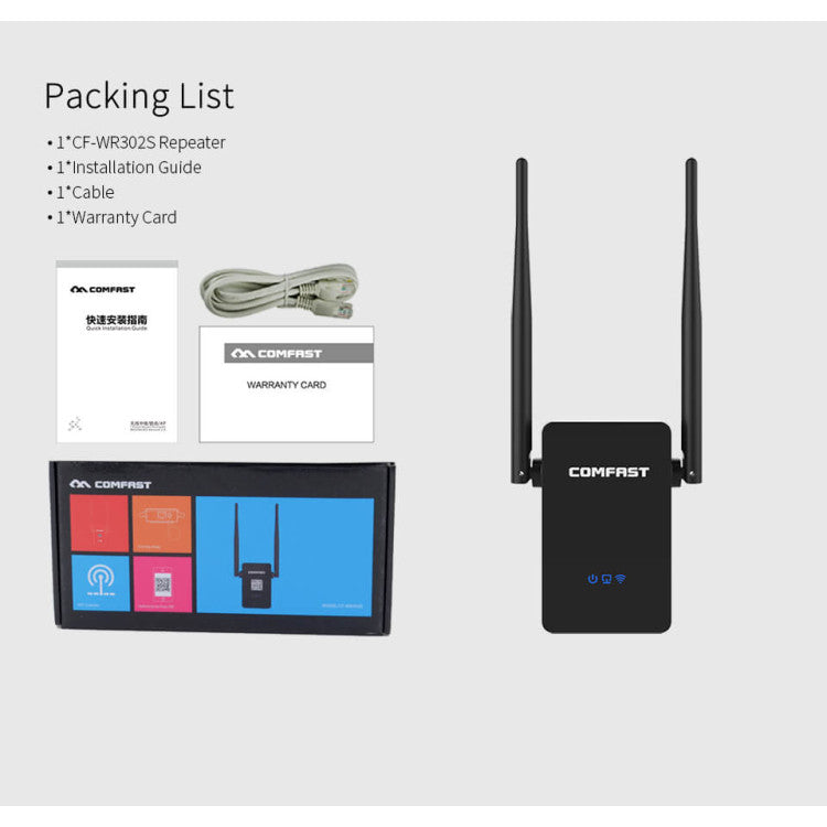 Comfast CF-WR302S 300mbps WiFi Repeater