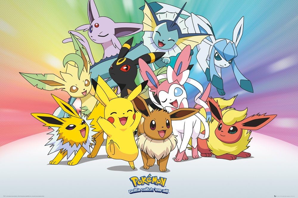 Pokémon Eevee Maxi Poster Print 61x91.5cm