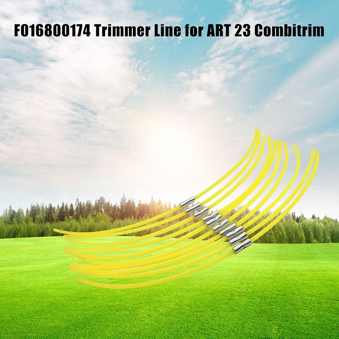 30x Trimmer Line for Bosch F016800174 Extra Strong Cutting Thread 31cm × 3.5mm