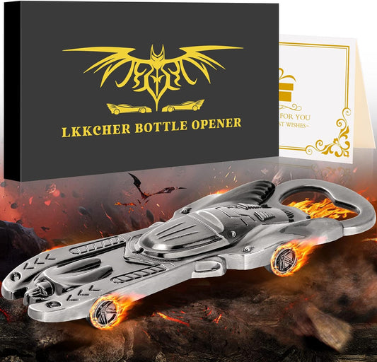 Metal Combat Vehicle Beer Bottle Opener With Gift Box & Card - Silver - 11.5cm