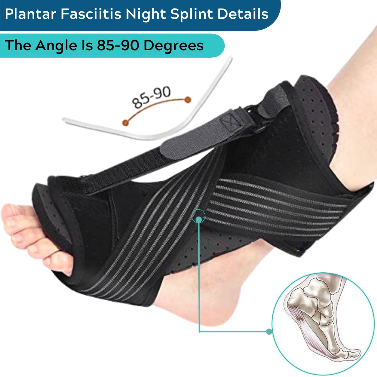 Plantar Fasciitis Night Splint - Left / Right