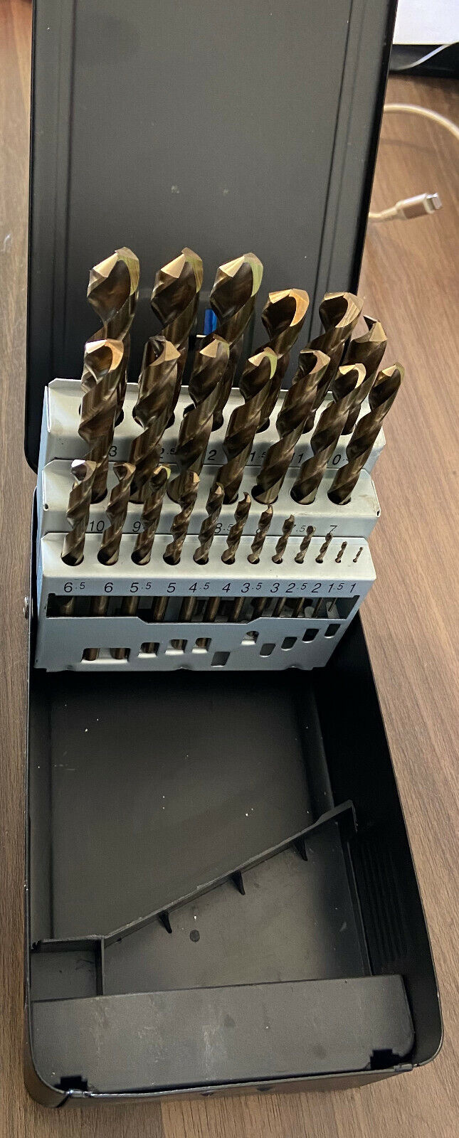 Heller 25 Piece HSS Cobalt Metal Drill Bit Set