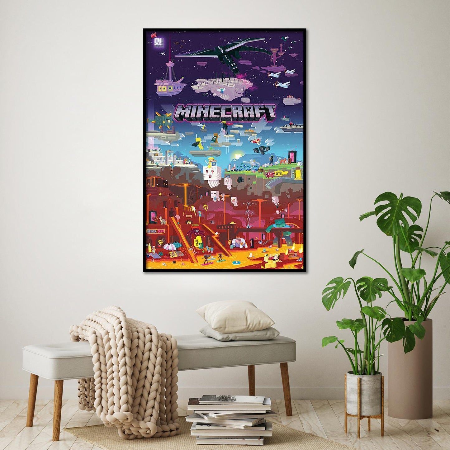 Minecraft World Beyond Maxi Poster Print 61x91.5cm