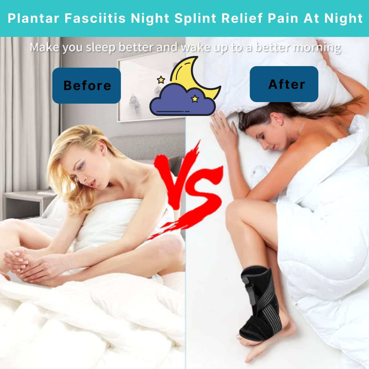 Plantar Fasciitis Night Splint - Left / Right