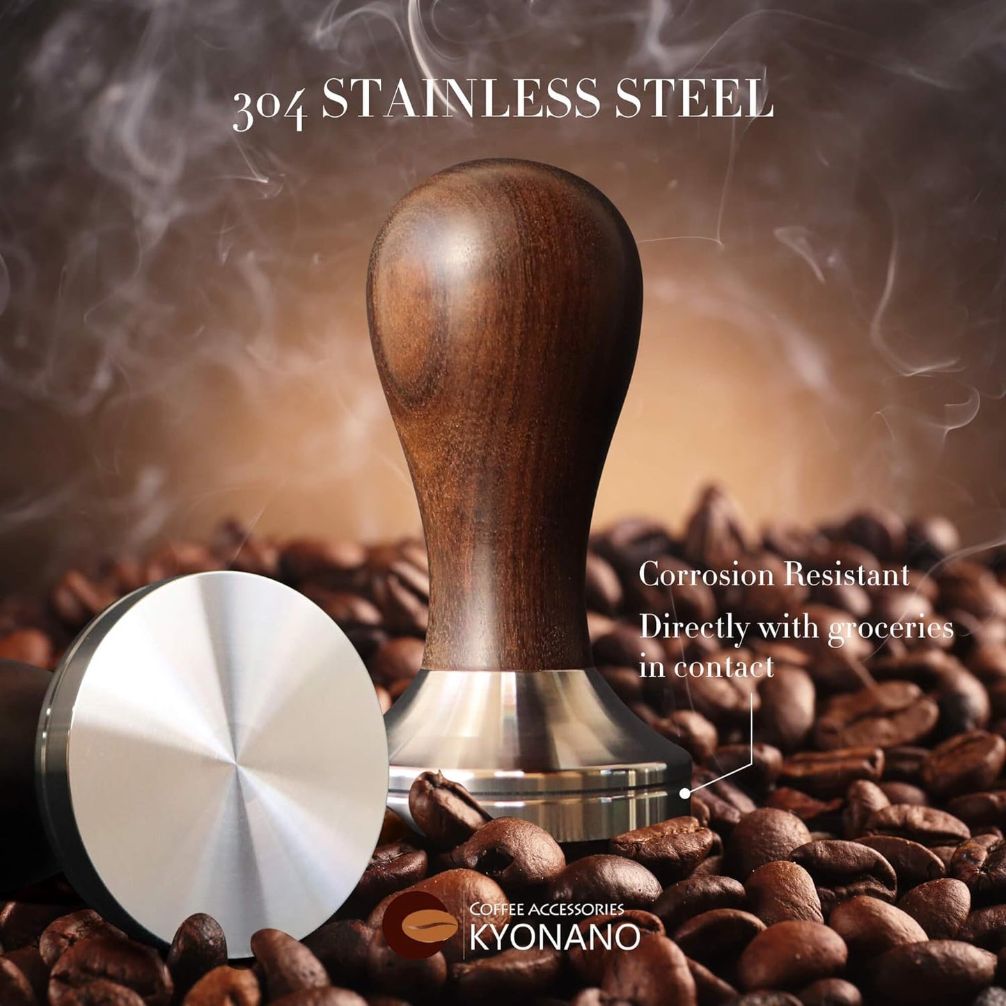 Espresso Tamper 51mm Hand Press for Coffee Machine