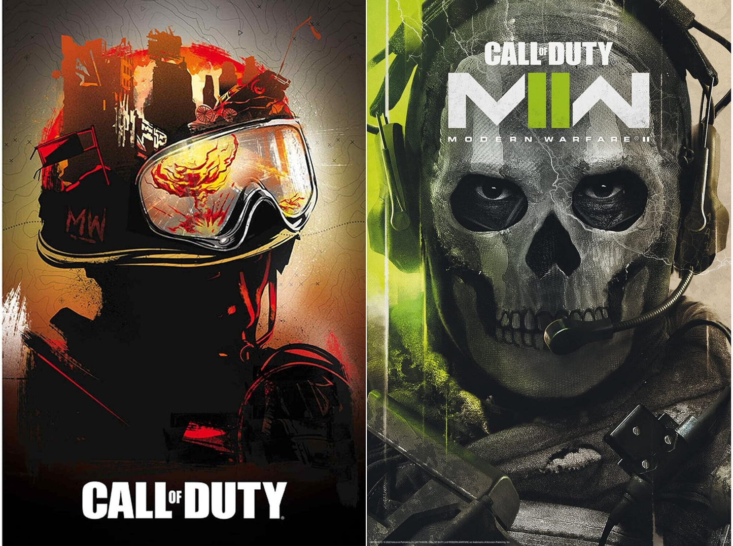 2x Call of Duty Posters Task Force & Graffiti 61x91.5cm