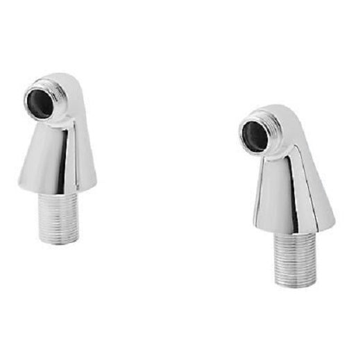 Cooke & Lewis 2 Pack Chrome Plated Tap Adaptor