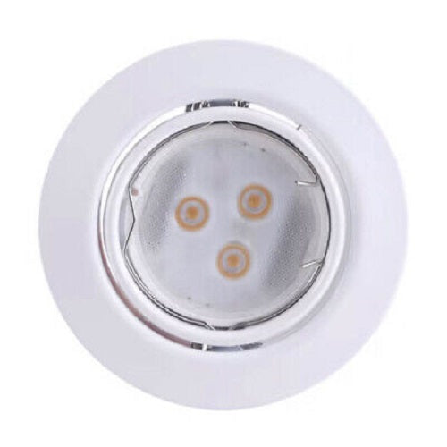 10x White Adjustable LED Warm White Downlight 3.8W IP20 90mm